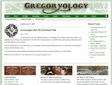 Tablet Screenshot of gregoryology.com